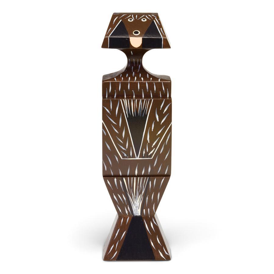 VITRA poupée décorative WOODEN DOLLS CAT & DOG