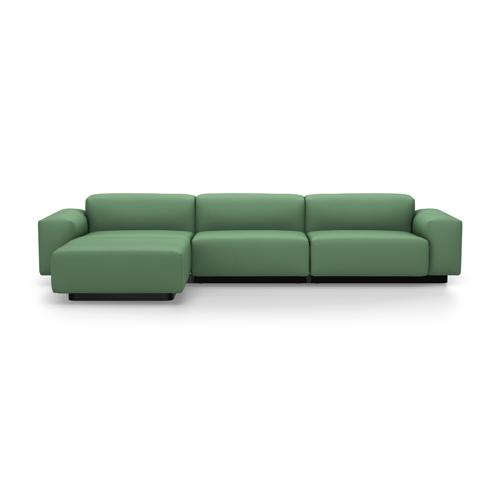 VITRA sofa three places with chaise longue to the left SOFT MODULAR SOFA