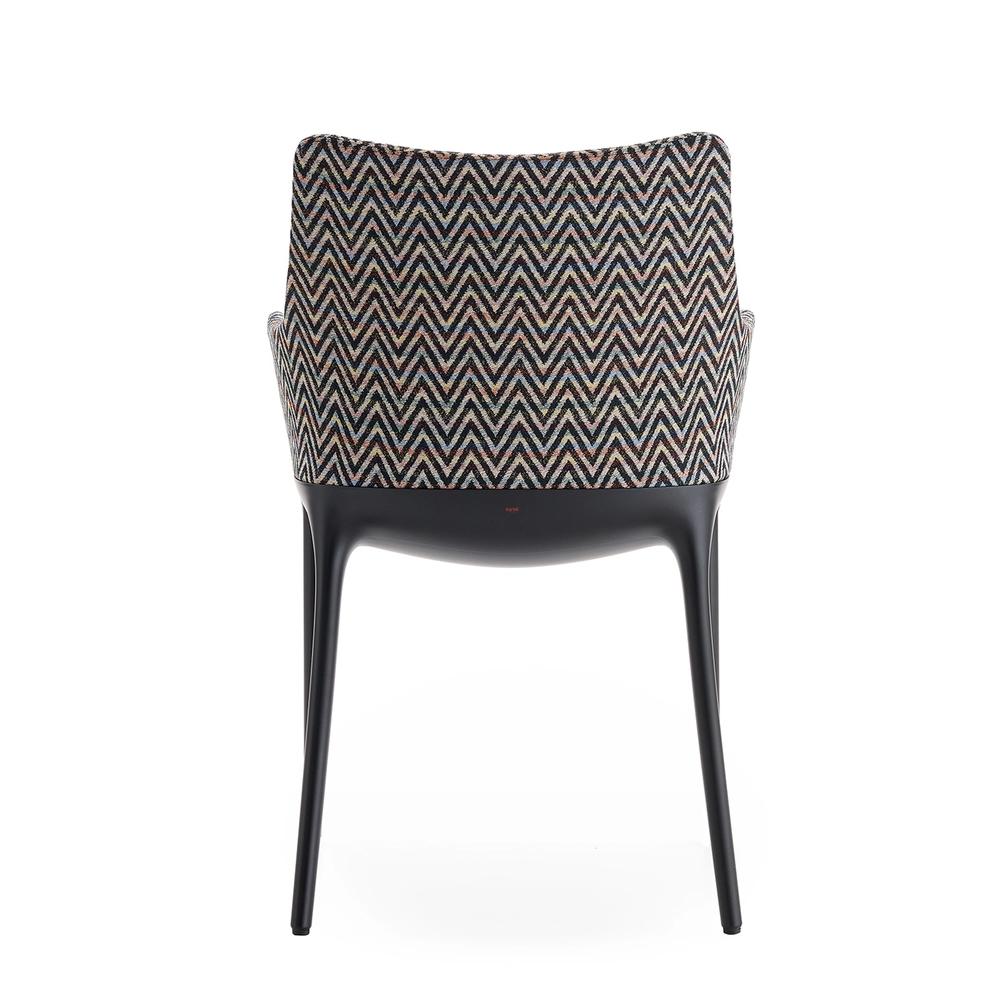 KARTELL chaise avec accoudoirs ELEGANZA NIA tissu MISSONI
