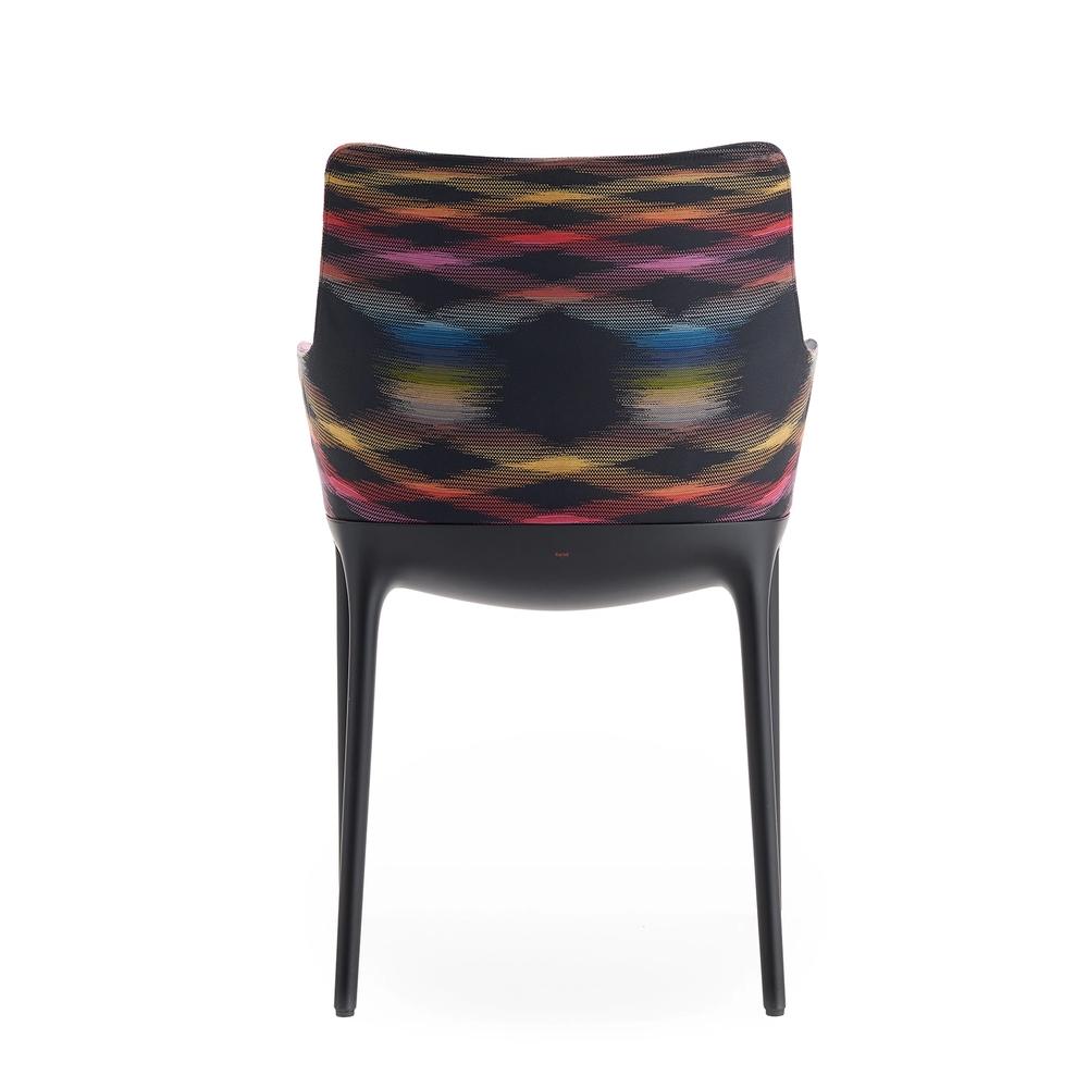 KARTELL chaise avec accoudoirs ELEGANZA NIA tissu MISSONI