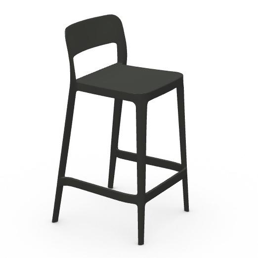 MIDJ set of 2 tabouret pour l'extérieur NENÈ H 65 cm
