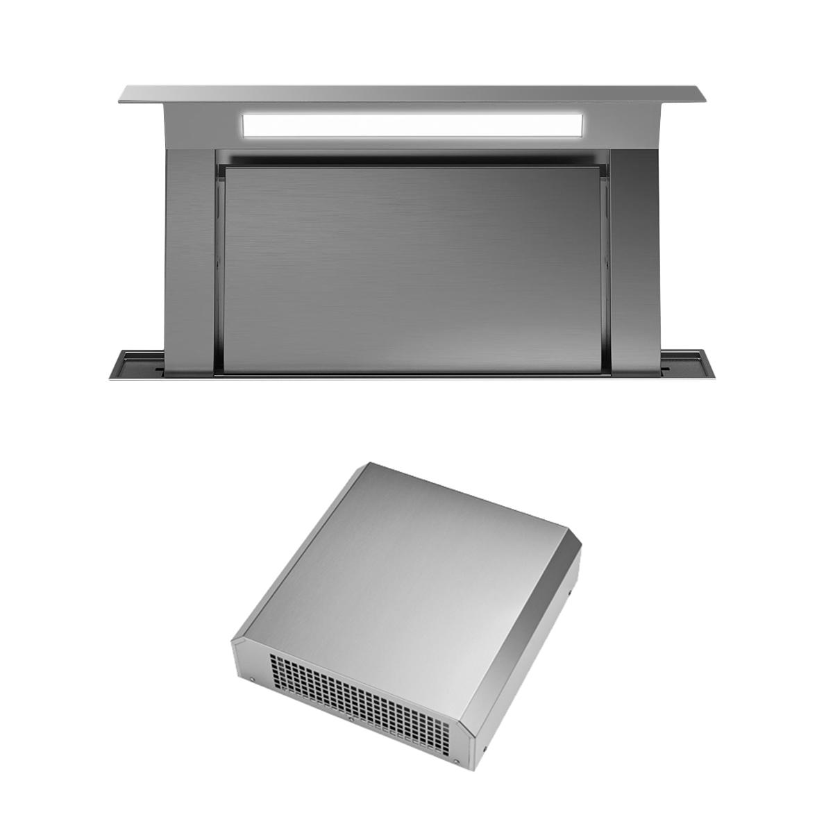 FALMEC extractor hood DOWNDRAFT with external motor 1500 m3/h INOX 120 cm