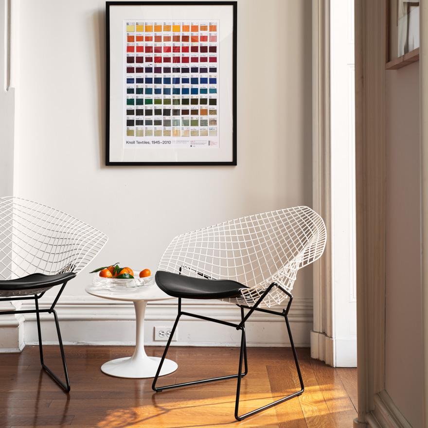 KNOLL table basse ronde TULIP Ø 51 cm collection Eero Saarinen