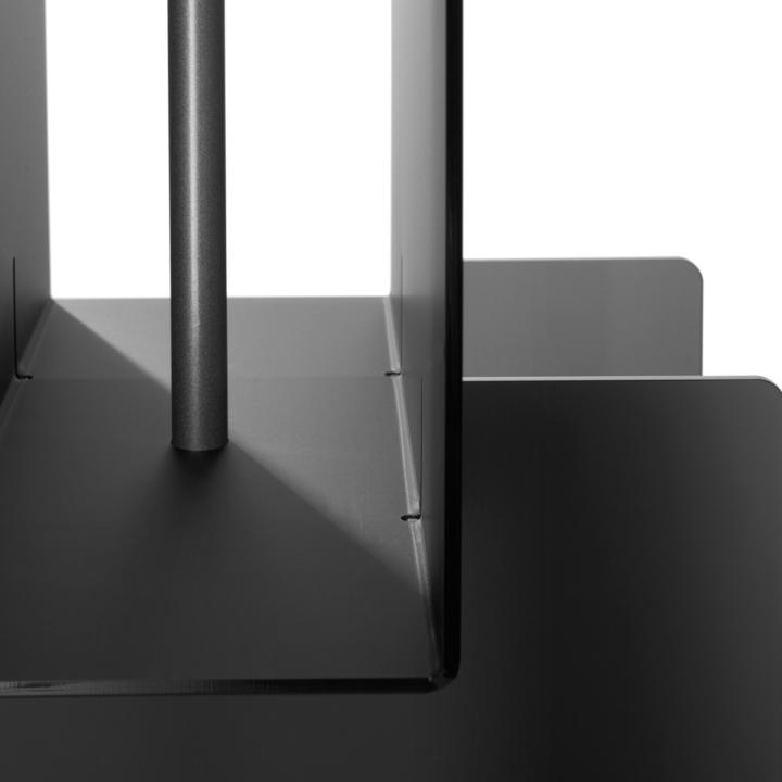 EMPORIUM vertical bookcase with swivel base BABELE