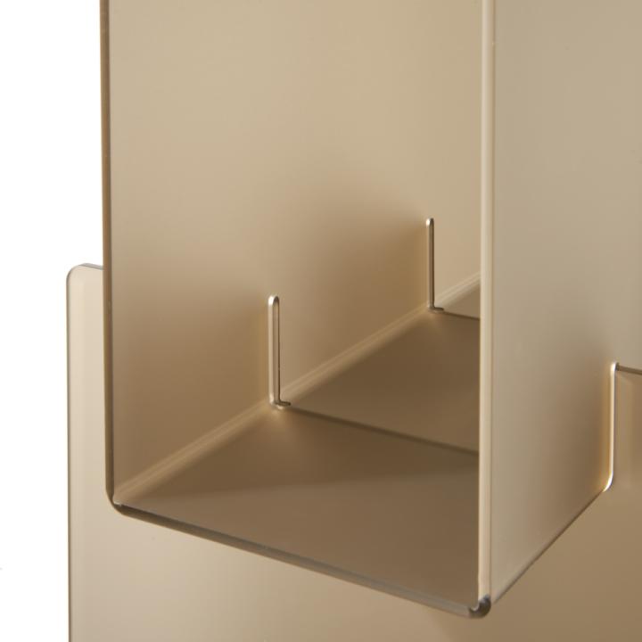 EMPORIUM vertical bookcase with swivel base BABELE