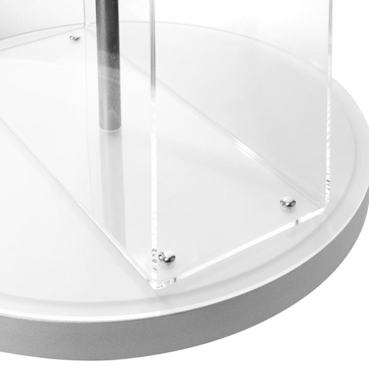 EMPORIUM vertical bookcase with swivel base BABELE