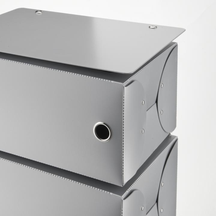 EMPORIUM shoe rack container FLUIDA