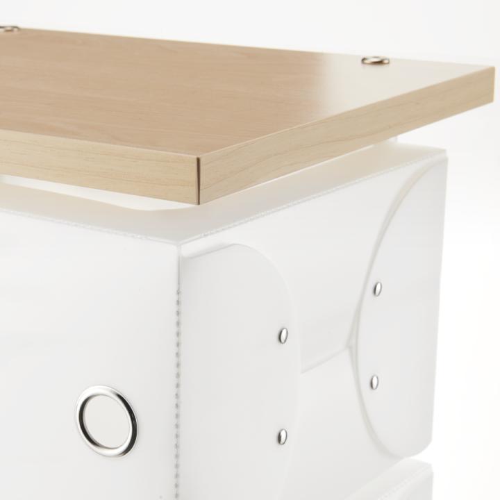 EMPORIUM shoe rack container FLUIDA WOOD