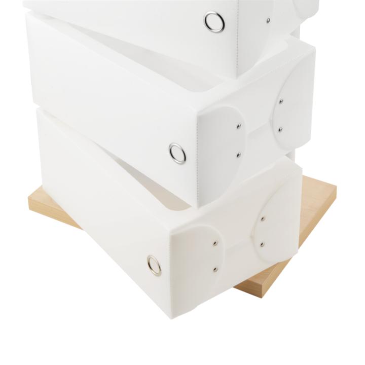 EMPORIUM shoe rack container FLUIDA WOOD