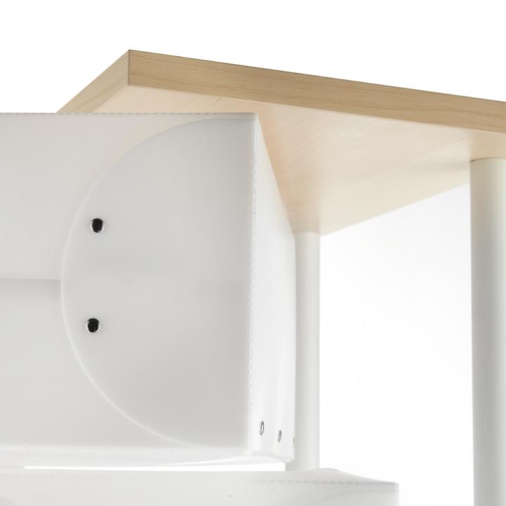 EMPORIUM shoe rack container FLUIDA WOOD