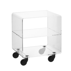 EMPORIUM coffee table with wheels ANDY