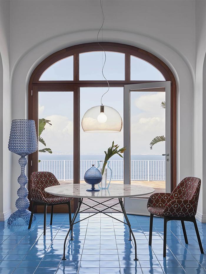 KARTELL fauteuil CLAP RUBELLI QUATREFOIL