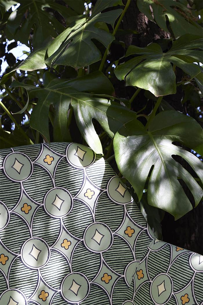 KARTELL fauteuil CLAP RUBELLI QUATREFOIL