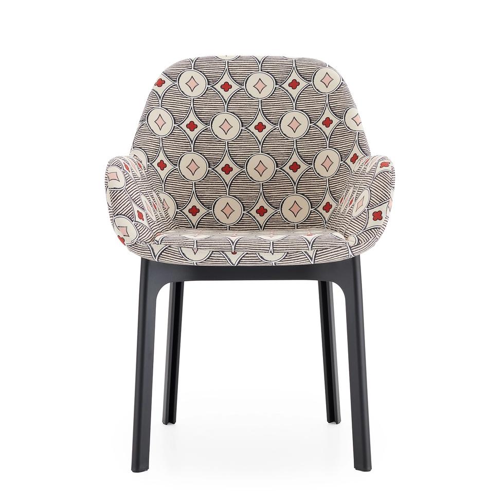 KARTELL fauteuil CLAP RUBELLI QUATREFOIL