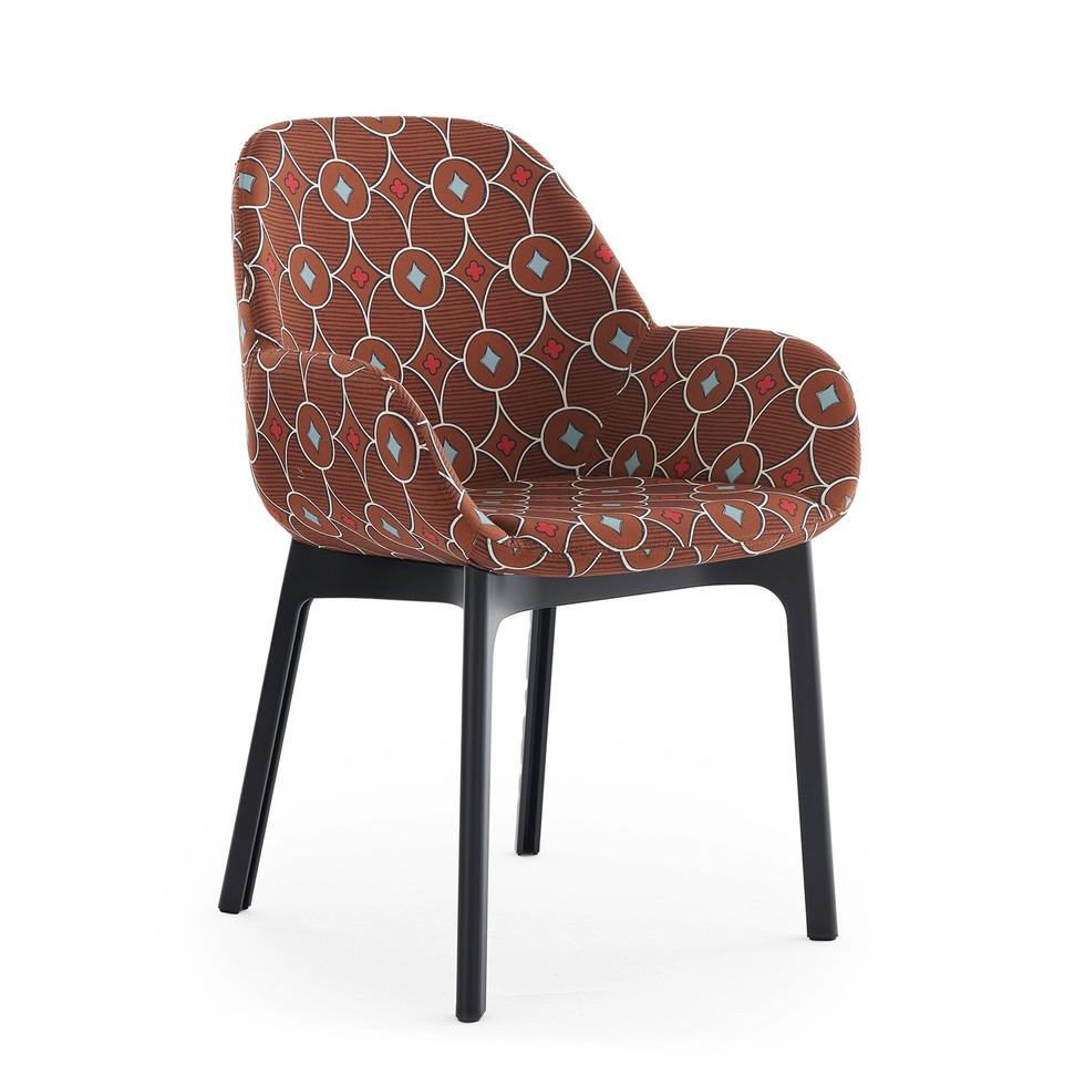 KARTELL fauteuil CLAP RUBELLI QUATREFOIL
