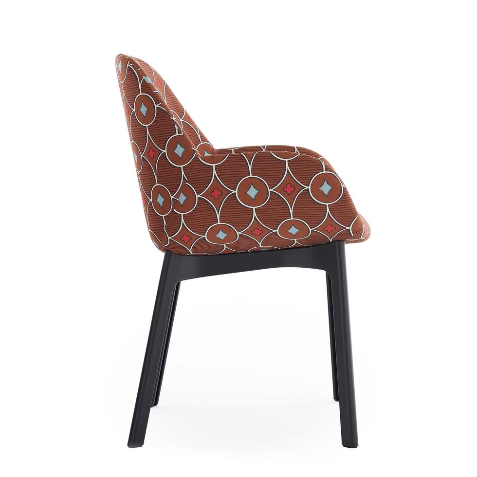 KARTELL fauteuil CLAP RUBELLI QUATREFOIL