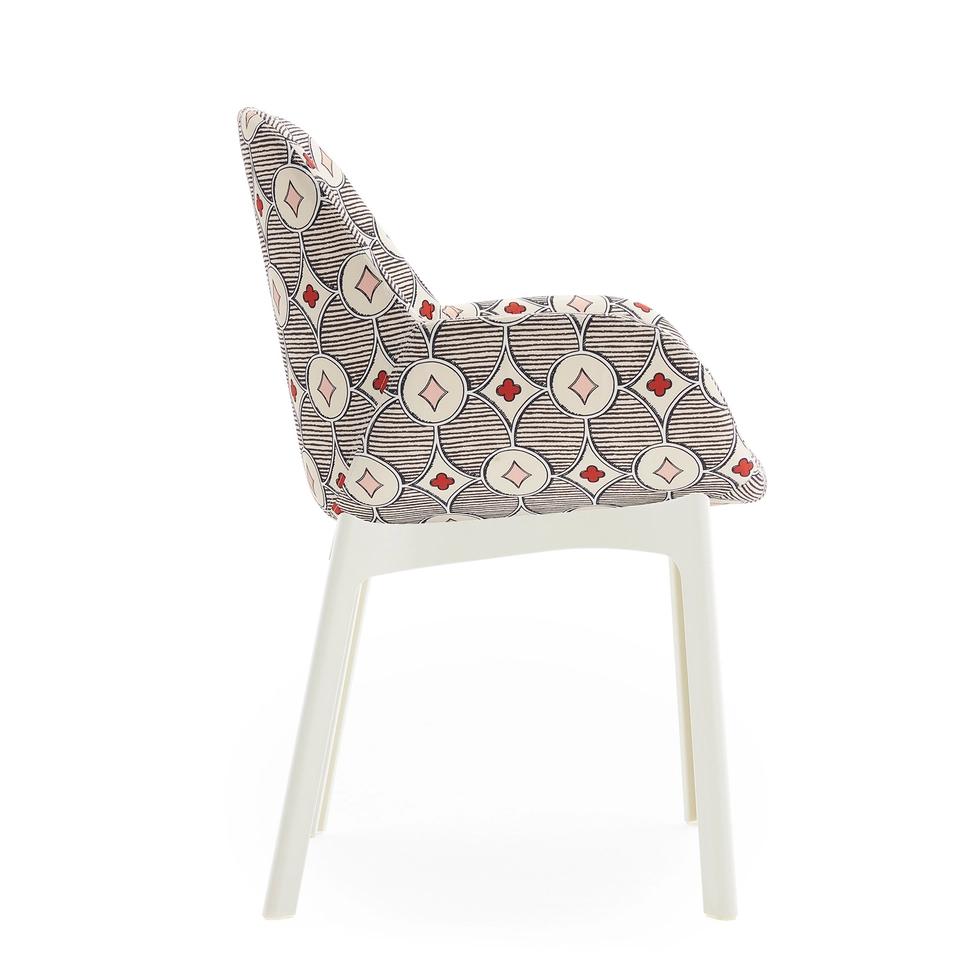 KARTELL armchair CLAP RUBELLI QUATREFOIL