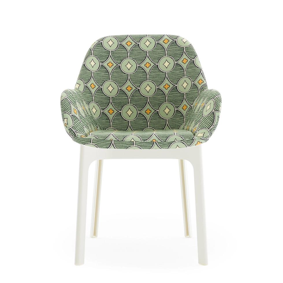 KARTELL fauteuil CLAP RUBELLI QUATREFOIL