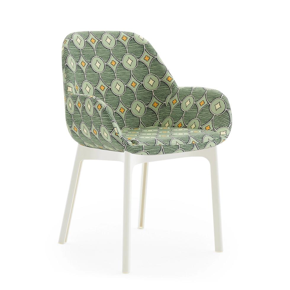 KARTELL fauteuil CLAP RUBELLI QUATREFOIL