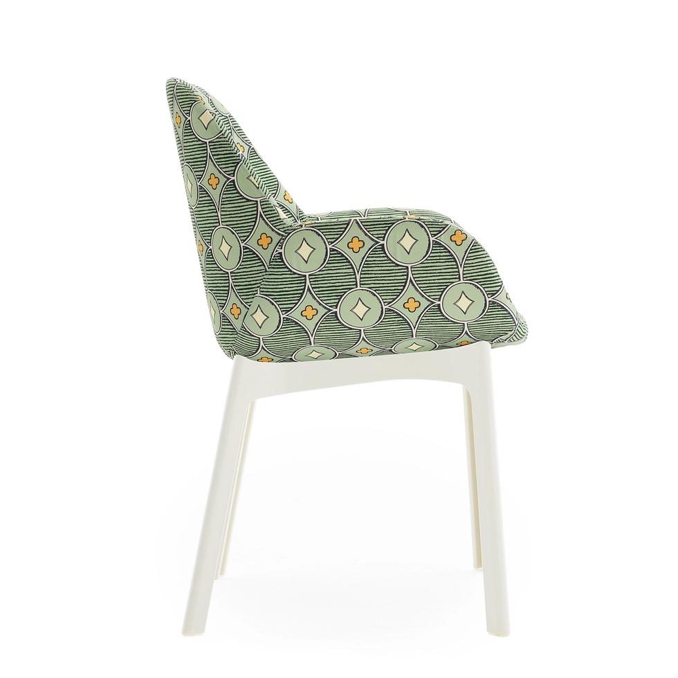 KARTELL fauteuil CLAP RUBELLI QUATREFOIL