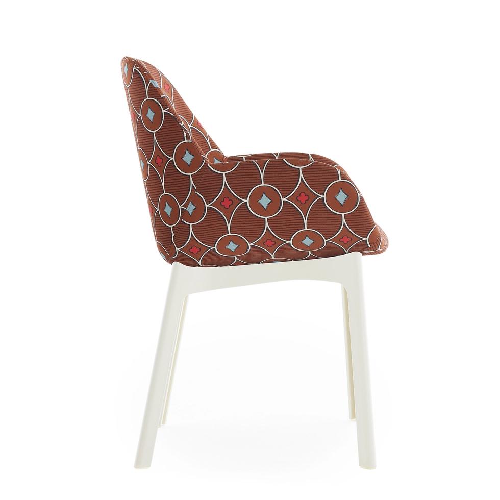 KARTELL fauteuil CLAP RUBELLI QUATREFOIL