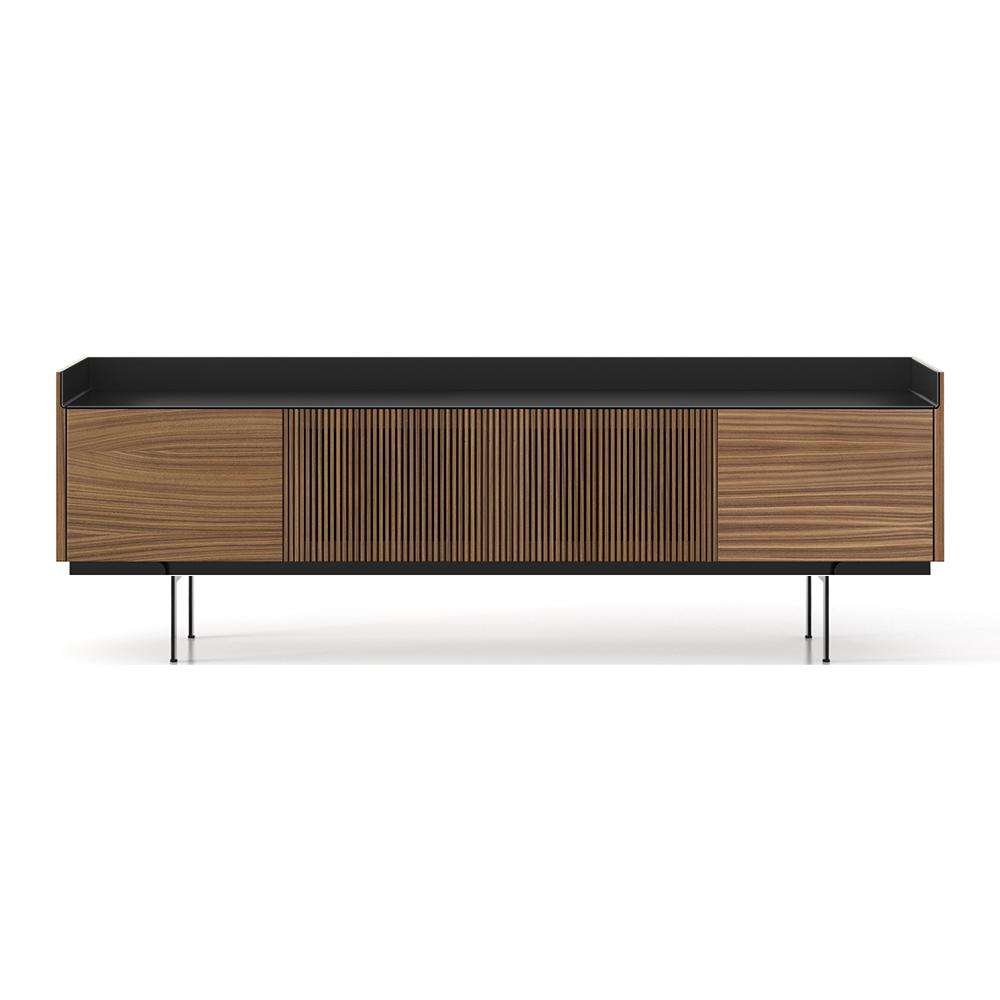 PUNT MOBLES sideboard furniture STOCKHOLM 4 doors STH403 with base H 29 cm