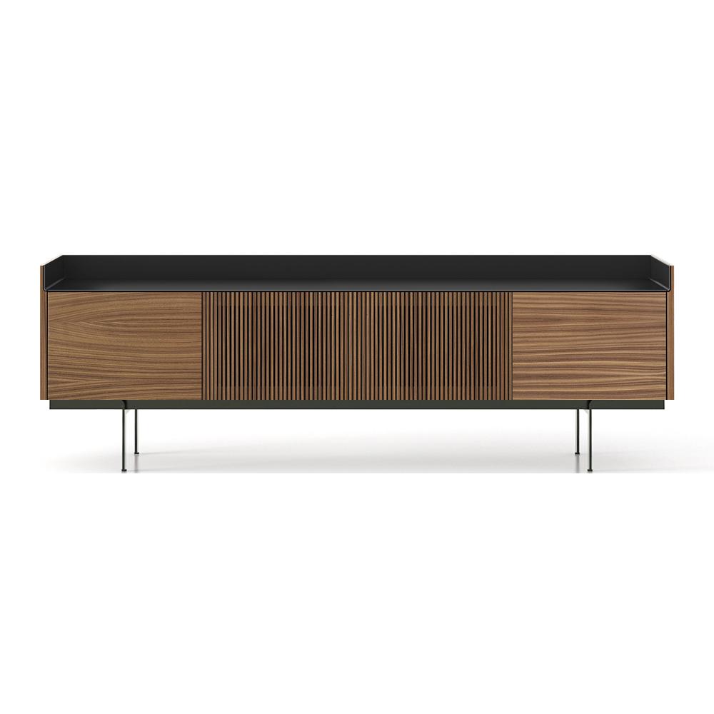 PUNT MOBLES sideboard furniture STOCKHOLM 4 doors STH403 with base H 29 cm