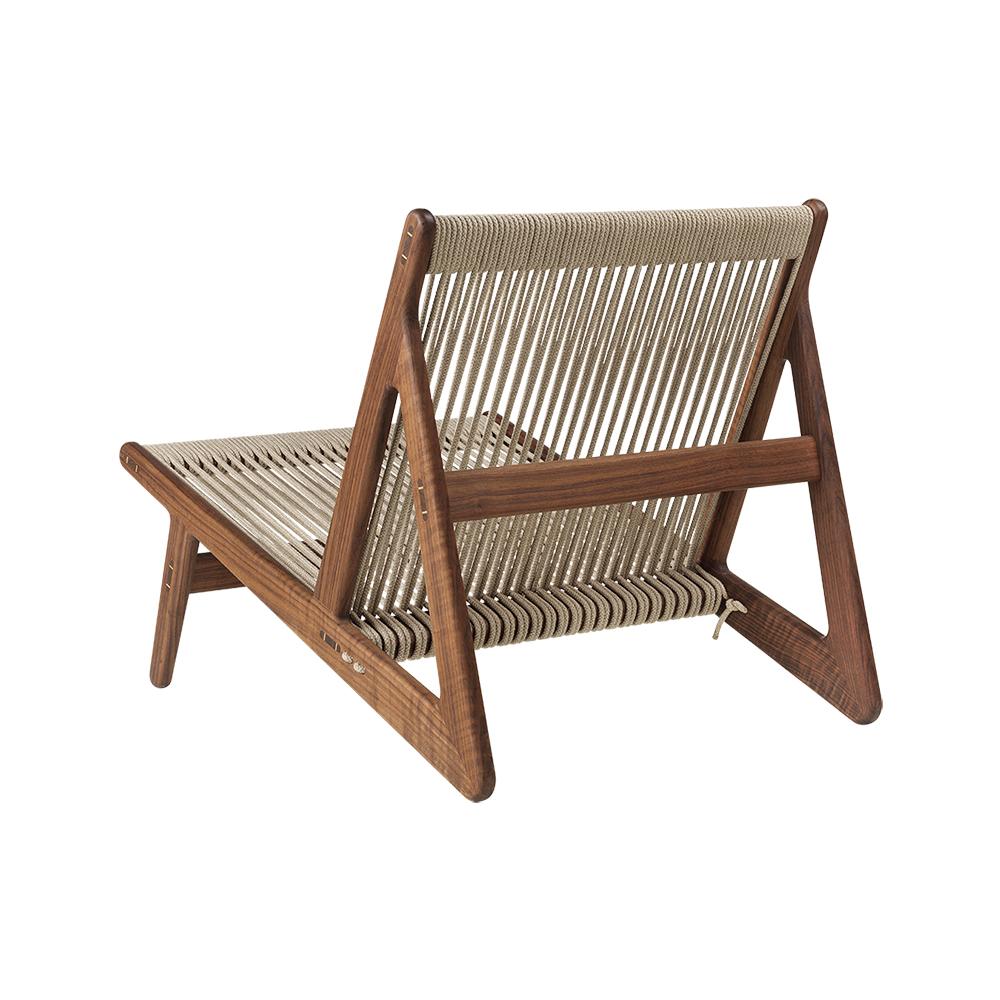 GUBI fauteuil avec le coussin MR01