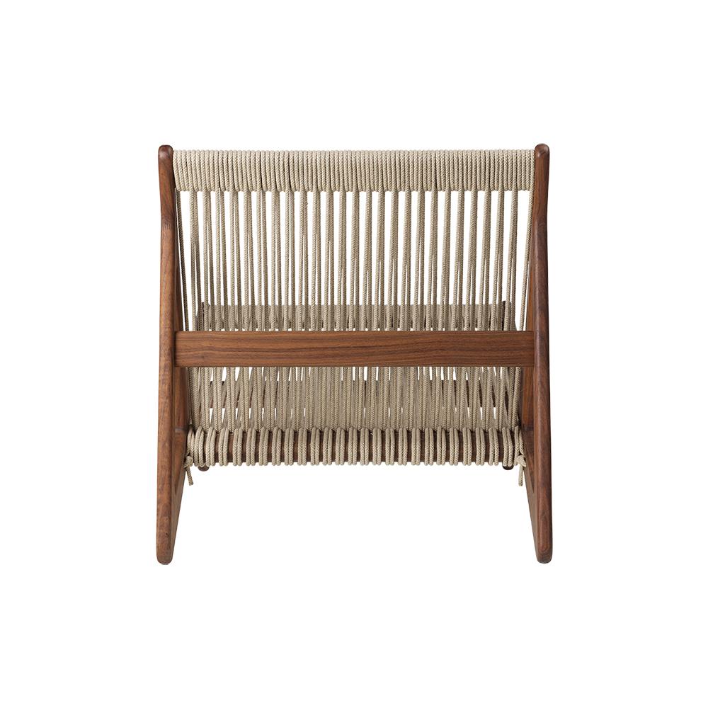 GUBI fauteuil avec le coussin MR01