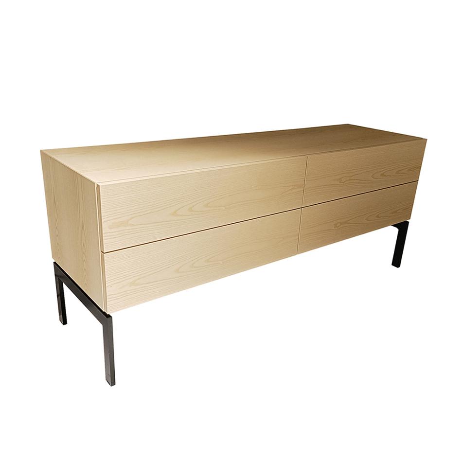 PORRO chest of drawers MODERN with 4 drawers 160 x 46 x H 66 cm [New product, for exhibition]