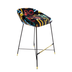 SELETTI upholstered TOILETPAPER STOOL