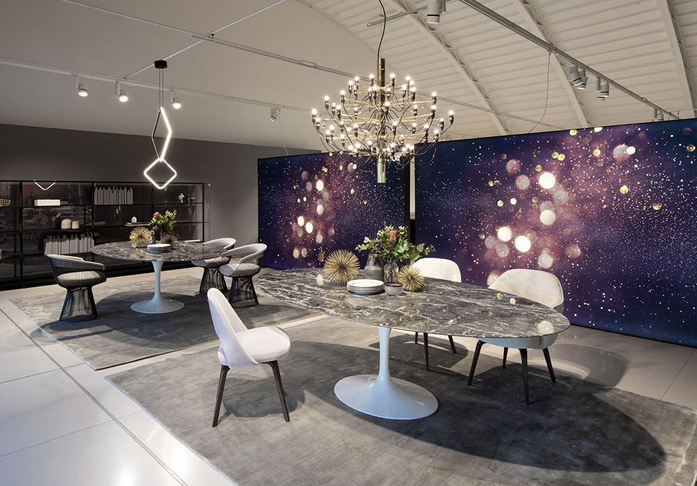 KNOLL oval table TULIP Eero Saarinen's collection 244x137 cm