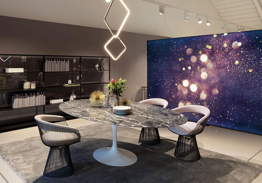 KNOLL oval table TULIP Eero Saarinen's collection 244x137 cm