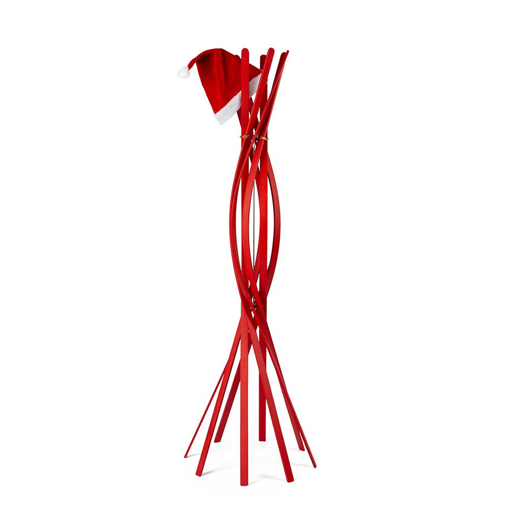 HORM floor coat stand TWIST Traffic Red
