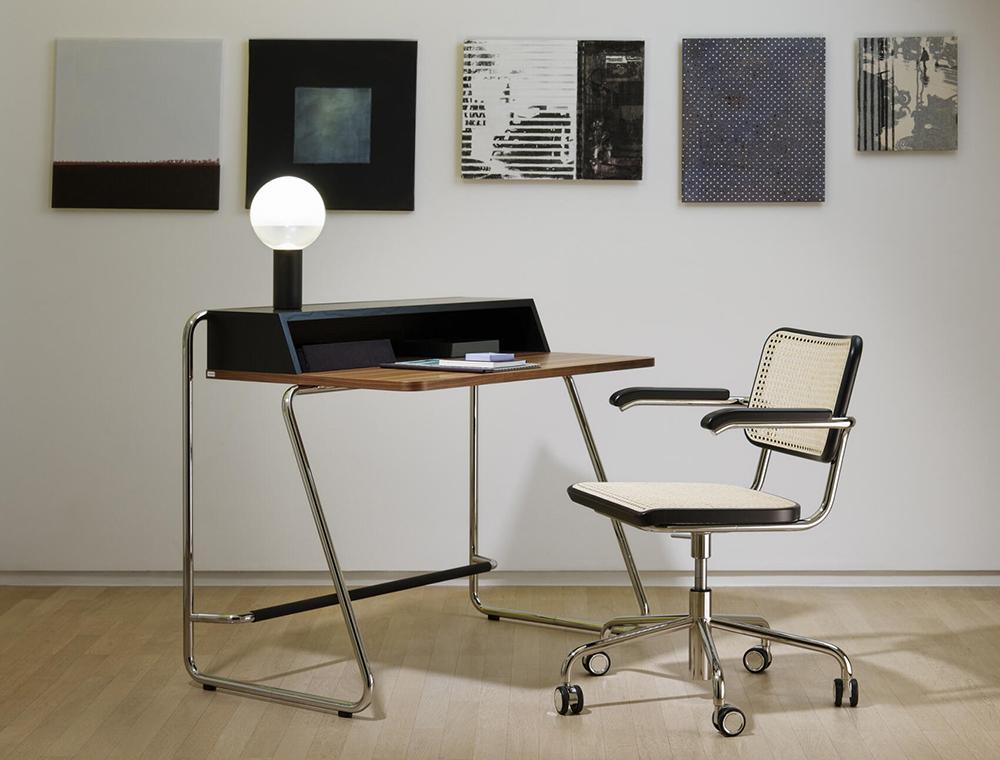 THONET chair on wheels with arms S 64 VDR