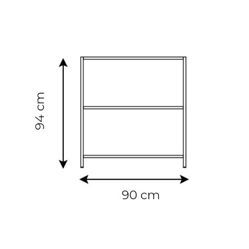 KRIPTONITE système autoportant K3+ P 36 cm COMPOSITION 6 ALUMINIUM