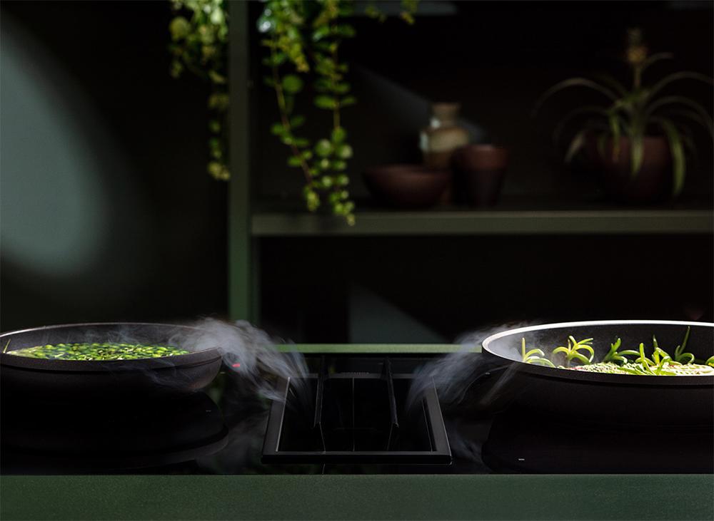 FALMEC induction hob with recycling hood QUANTUM PRO EASY