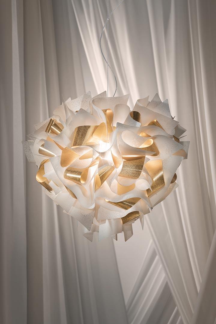 SLAMP pendant lamp VELI SUSPENSION LARGE AUREA