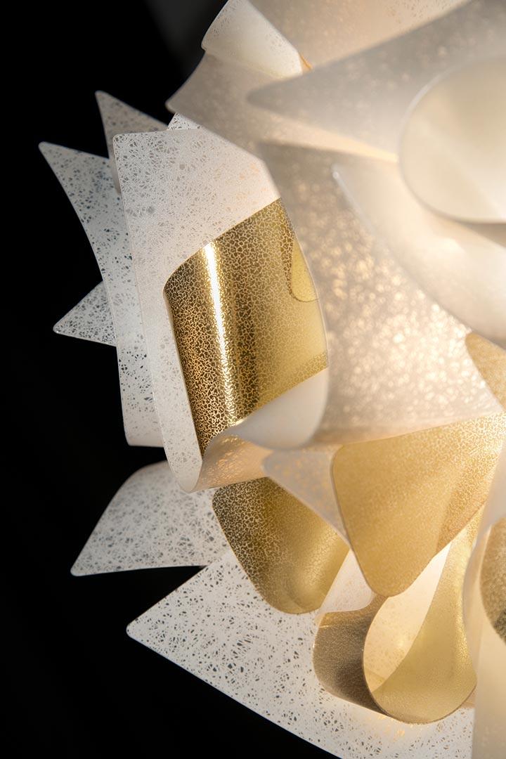 SLAMP pendant lamp VELI SUSPENSION LARGE AUREA