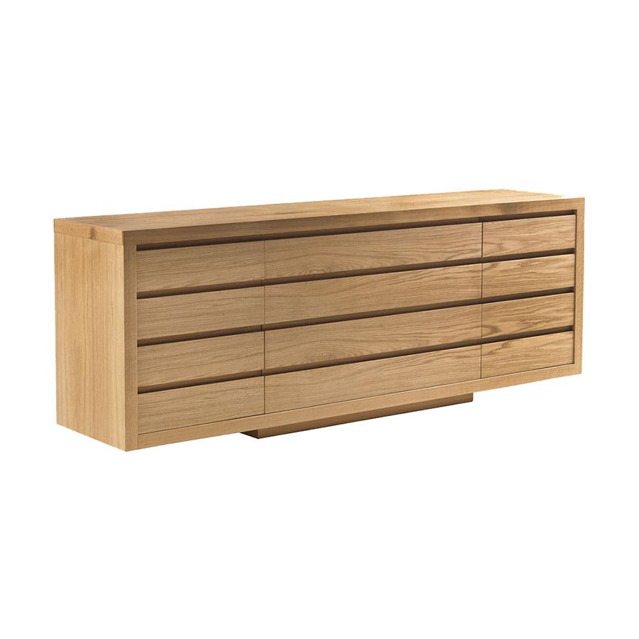 RIVA 1920 sideboard with 2 doors with false drawer fronts and 4 drawers KYOTO 1.1