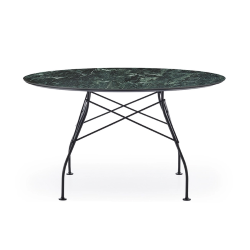 KARTELL round table GLOSSY MARBLE Ø 128 cm