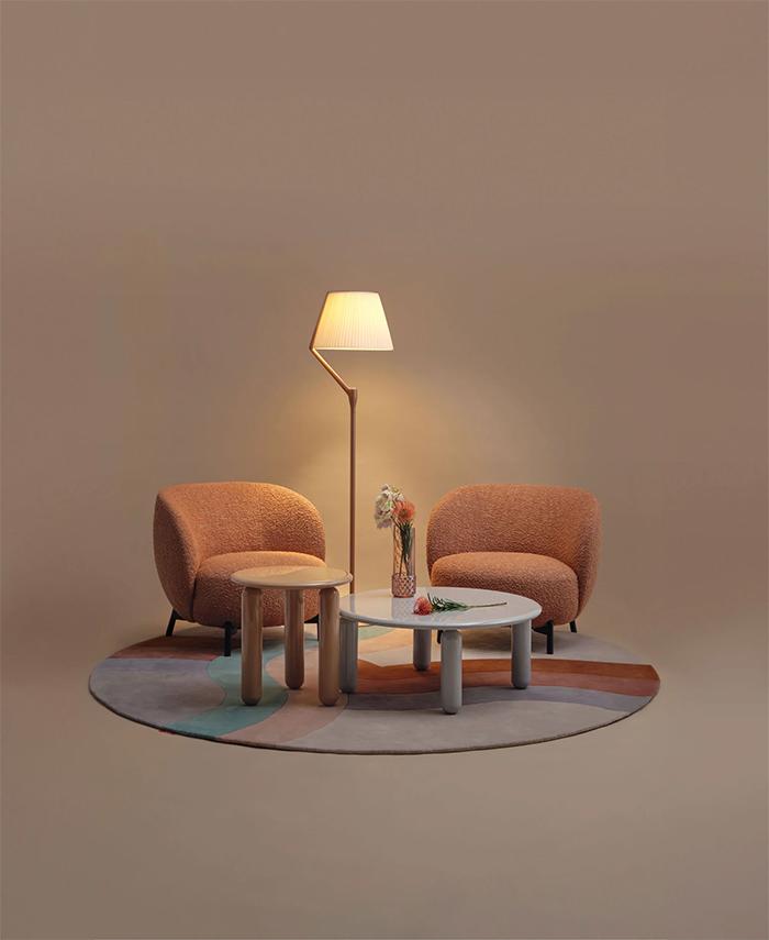 KARTELL table basse UNDIQUE MAS H 30 cm