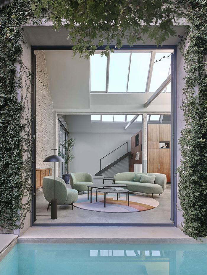 KARTELL table basse UNDIQUE H 44 cm