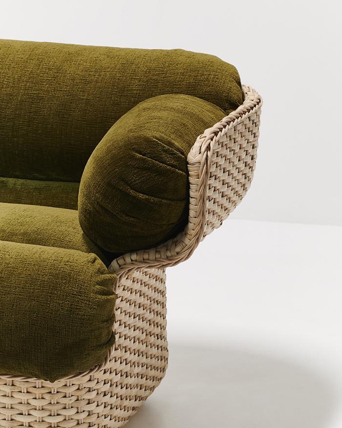 GUBI lounge chair BASKET