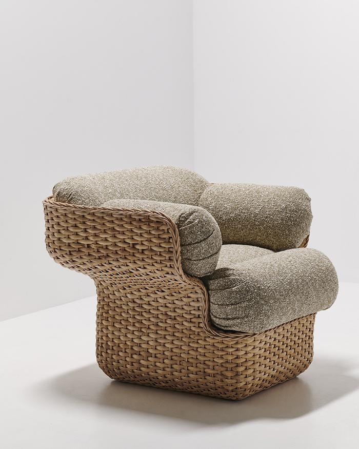 GUBI lounge chair BASKET