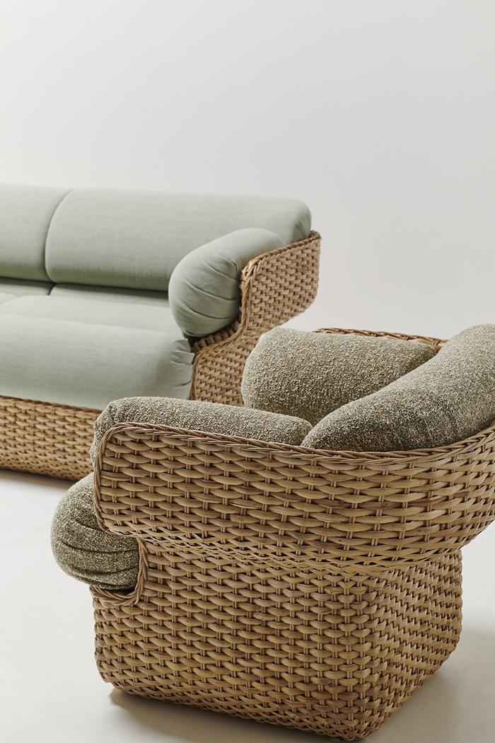 GUBI lounge chair BASKET