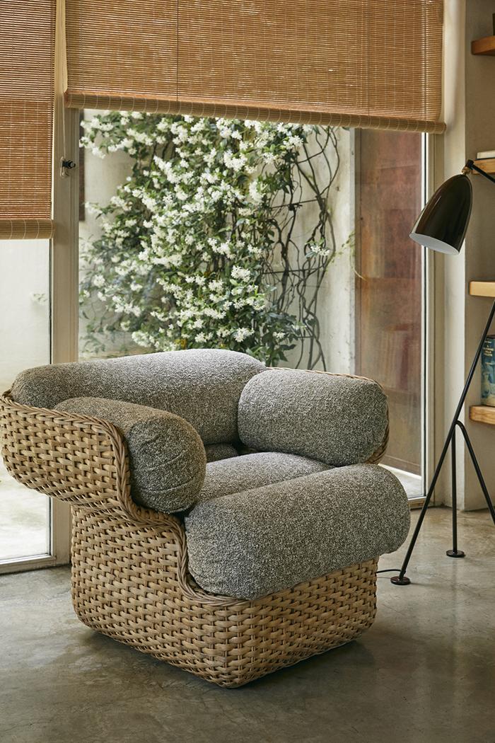 GUBI lounge chair BASKET