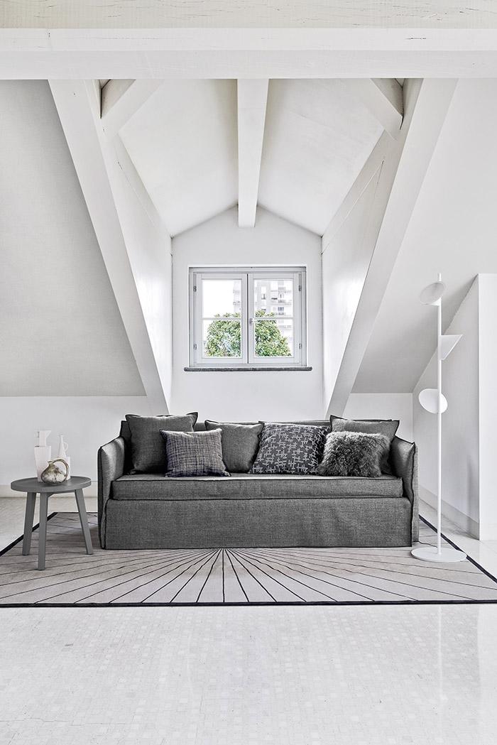 GERVASONI sofa with single spare bed GHOST 19