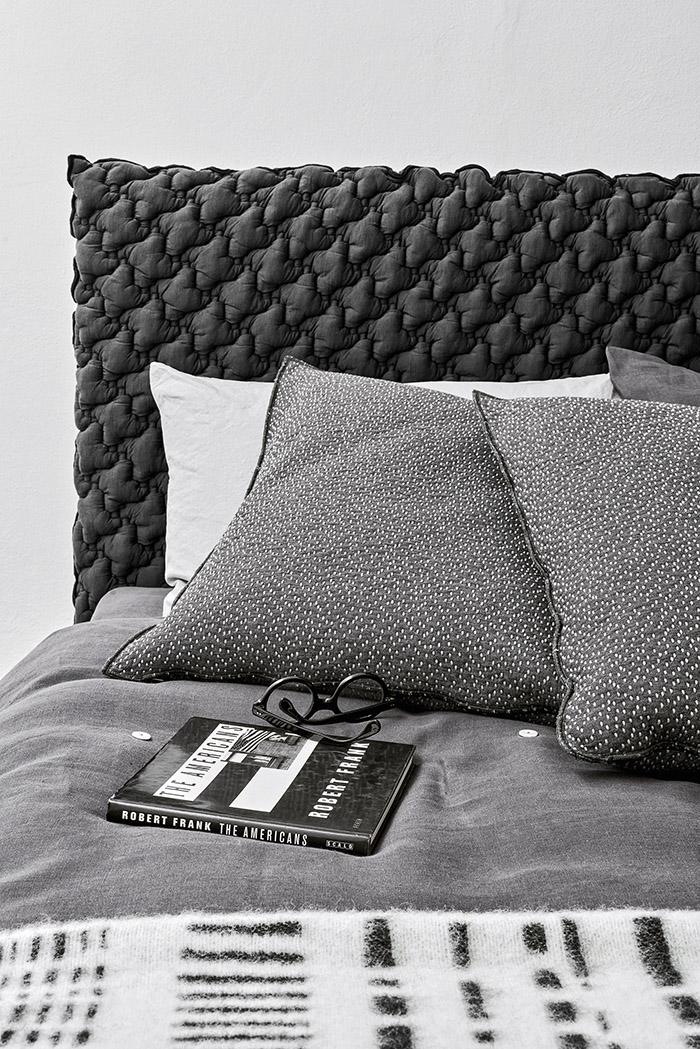 GERVASONI double bed GHOST 80 for mattress 180x200 cm