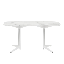 KARTELL table MULTIPLO XL with rectangular top 158x90 cm